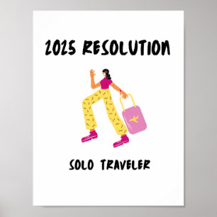 Poster Voyage soumission 2025 Résolution Solo voyageur Po