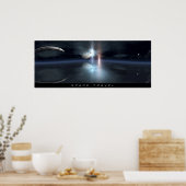 POSTER VOYAGE SPATIAL (Cuisine)