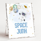 Poster Voyage spatial Astronaut Space Anniversaire Snack