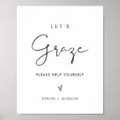 Poster VOYAGE STELLA : Graze Late Night Snacks Mariage (Devant)