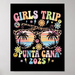 Poster Voyage super pour filles Punta Cana 2025 Correspon