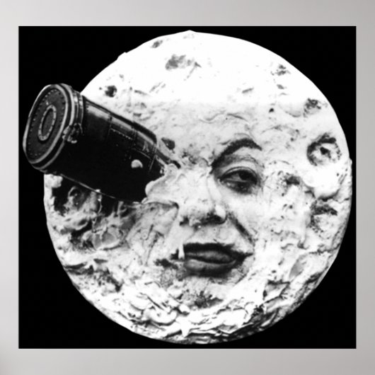 Poster Voyage sur la Lune Le Voyage dans la Lune - face (Devant)