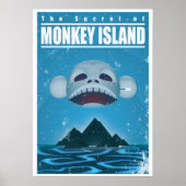 Poster Voyage sur l'île Monkey (Devant)