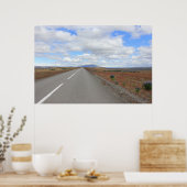 Poster Voyage sur route (Cuisine)