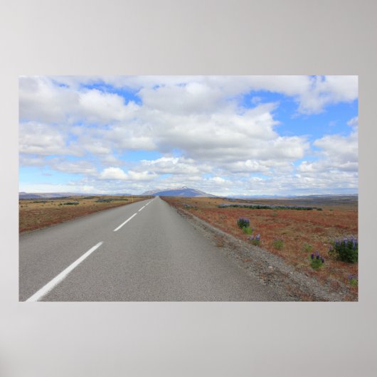 Poster Voyage sur route (Devant)