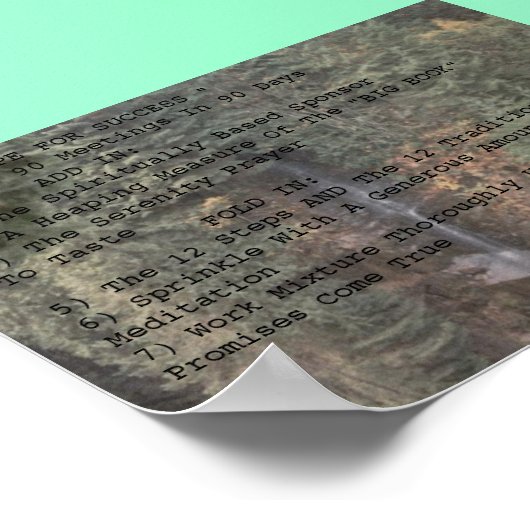 POSTER VOYAGE VERS LA VÉRITÉ DE SOI (Coin)