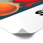 Poster Voyage vintage en Espagne (Coin)