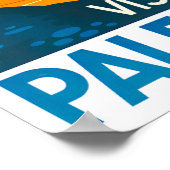 Poster Voyage vintage en Palestine (Coin)