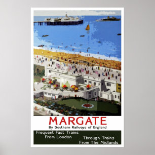 Poster Voyage vintage, Marge