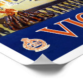 Poster Voyage vintage Vicenza Italie (Coin)