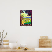 Poster Voyage vintage Vichy France (Cuisine)