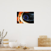Poster Voyager 2 vaisseau spatial (Cuisine)