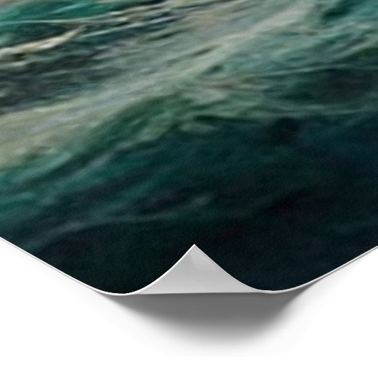 Poster Voyager à bord d'un voilier et d'une tempête class (Coin)