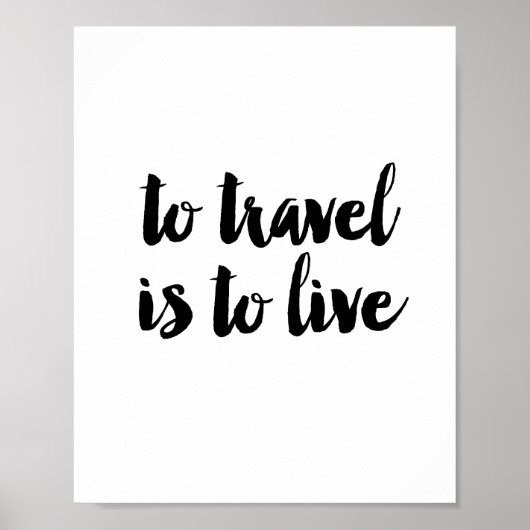 Poster Voyager, c'est vivre (Devant)