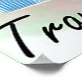 Poster Voyager doucement (Coin)