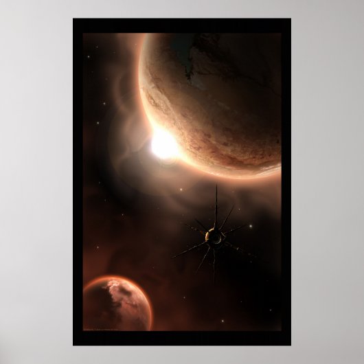 Poster Voyager II (Devant)