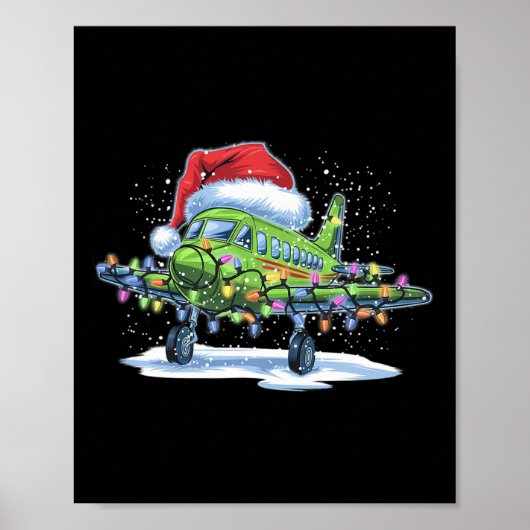Poster Voyages d'arbre de Noël Joyeux Noël Xma (Devant)