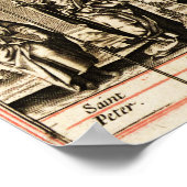 Poster Voyages de l'apôtre PaulCarte panoramique (Coin)