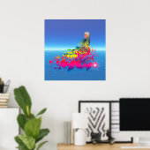 Poster Voyages du nouvel âge (Bureau à domicile)