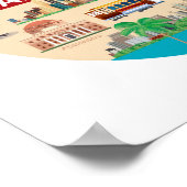 Poster Voyages en Californie (Coin)