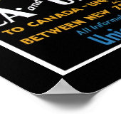 Poster Voyages par lignes CA et Union (Coin)