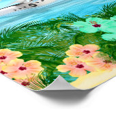 Poster Voyages tropicaux (Coin)