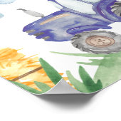 Poster Voyageur Anniversaire Première année Photo Jalon S (Coin)