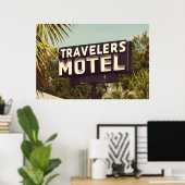 Poster Voyageurs (Bureau à domicile)