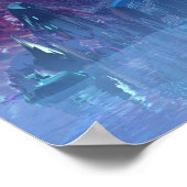 Poster Voyageurs galactiques - par Jurgen Ziewe (Coin)