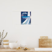 Poster Voyagez dans le Pacifique (Cuisine)
