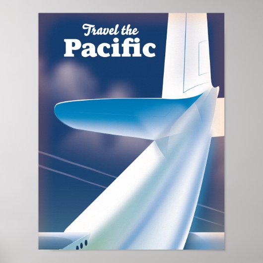 Poster Voyagez dans le Pacifique (Devant)