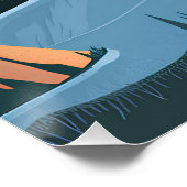 Poster Voyagez plus de souci moins (Coin)