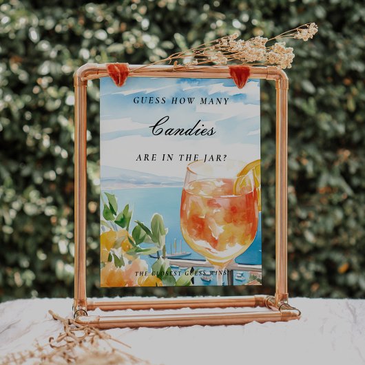 Poster Voyez combien de Fêtes des mariées Aperol Spritz s