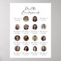Voyez le Mariage de Bridesmaids Sign 14