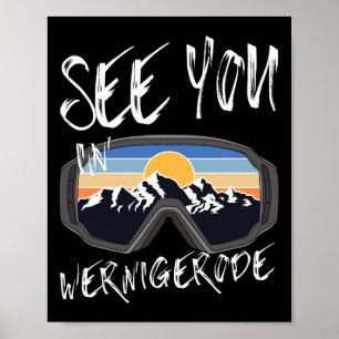 Poster Voyez-Vous À Wernigerode Allemagne Vacances Ski Go