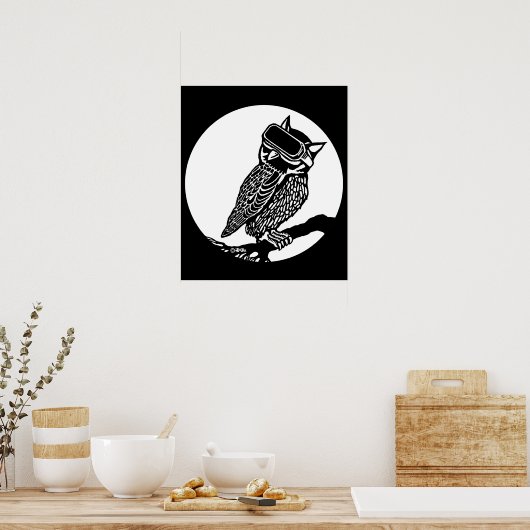 Poster VR Owl (Cuisine)
