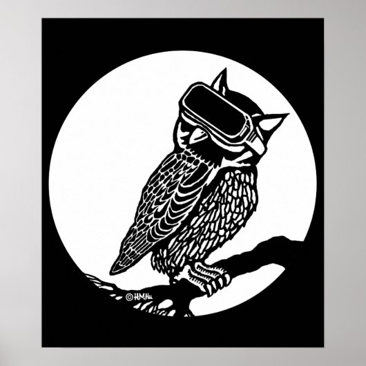 Poster VR Owl (Devant)