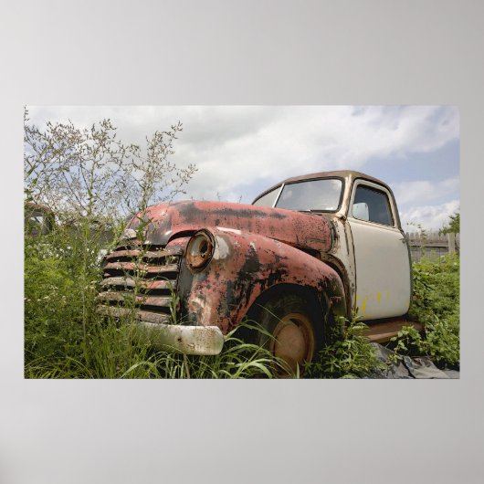  Poster vrachtwagen (Voorkant)