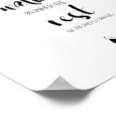 Poster vraie amitié citation typographie inspirant doux (Coin)