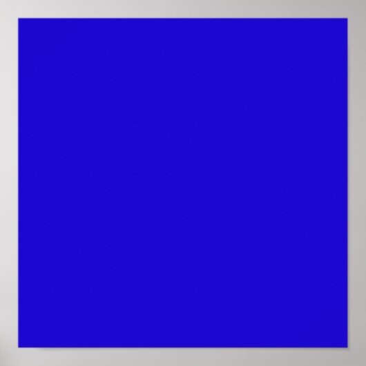 Poster Vraiment bleu (Devant)