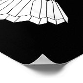 Poster Vraiment comme le volant de badminton (Coin)