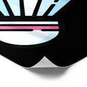 Poster Vraiment comme le volant de badminton 3 (Coin)