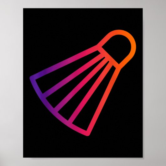 Poster Vraiment comme le volant de badminton 6  (Devant)