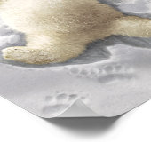 Poster Vraiment grand ange de neige (Coin)