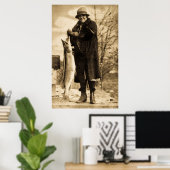 Poster Vraiment gros poisson (Bureau à domicile)