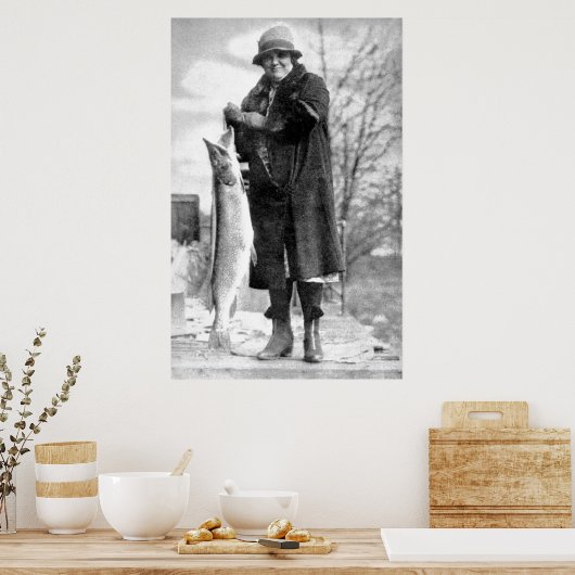 Poster Vraiment gros poisson (Cuisine)