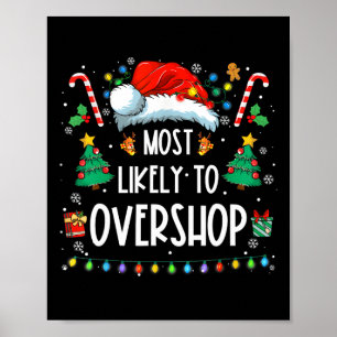 Poster Vraisemblablement Overshop Shopping Famille Crew N