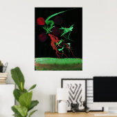 Poster VRD - 225 - Brûlure de guérison (Bureau à domicile)