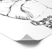 Poster vredeshandhaver (Hoek)