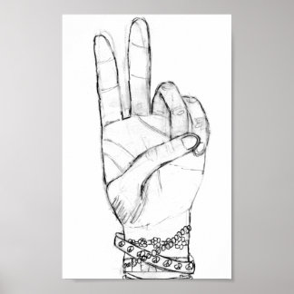 Poster vredeshandhaver